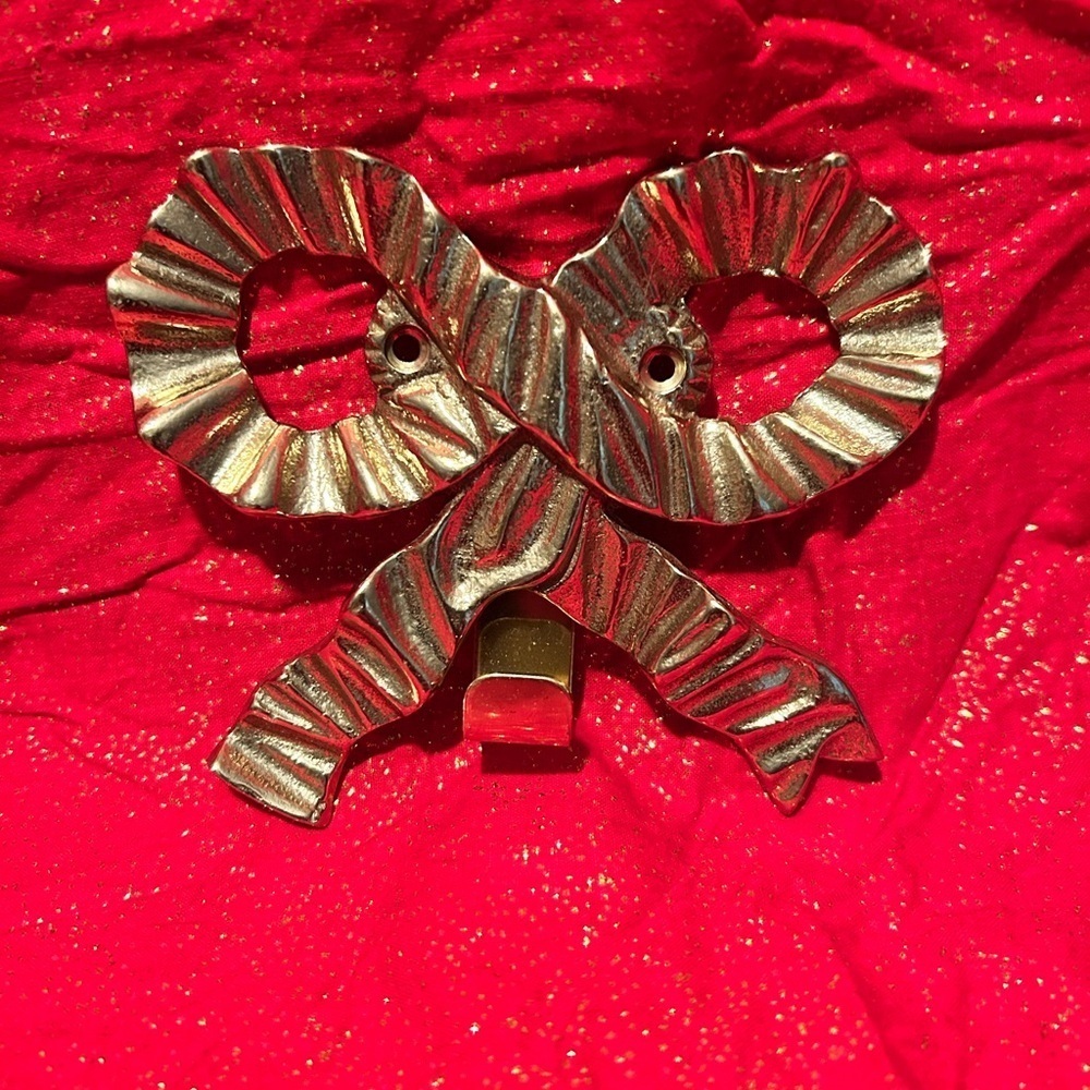 Vintage brass wall hook to add a touch of nostalgia your house- door wreath-